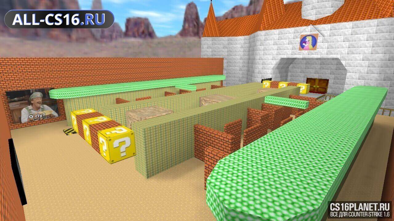Карта «gg_mario-impact» для CS 1.6 для CS 1.6
