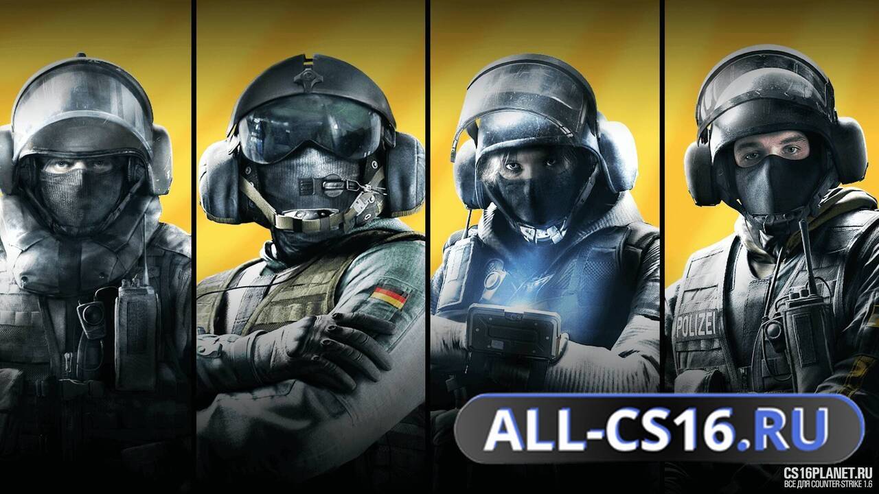 Звук для CS 1.6 - Озвучка ботов и радио-команд «GSG9» из CS:GO