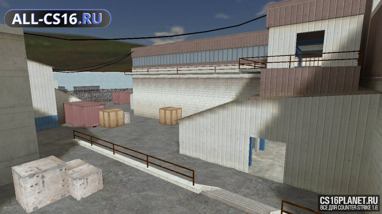 Карта «de_nuke» для CS 1.6 для CS 1.6