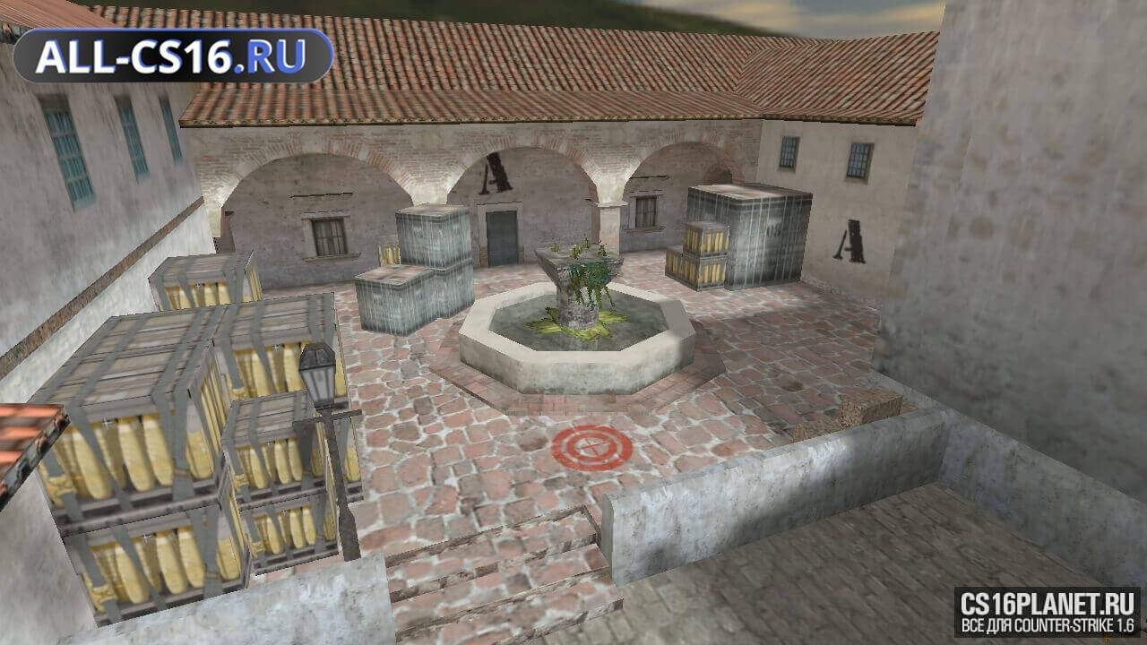 Карта «de_inferno» для CS 1.6 для CS 1.6