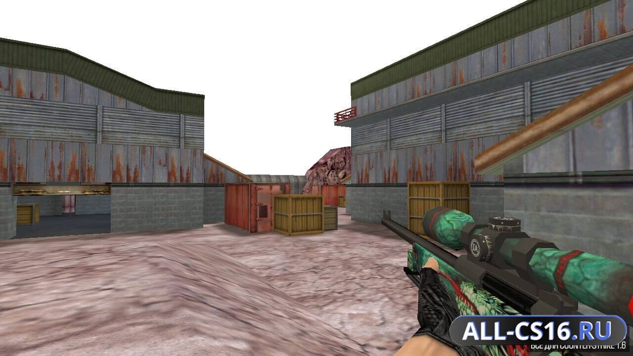 Модель оружия для CS 1.6 - AWP AWP | Leviathan Kiss