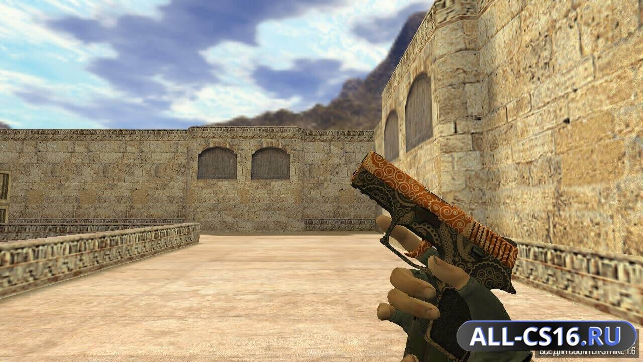 Модель оружия для CS 1.6 - P228 P250 | Роспись
