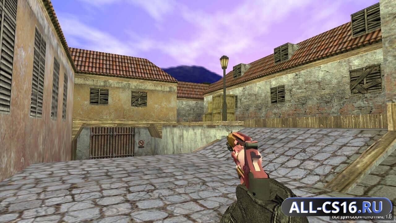 Модель оружия для CS 1.6 - Deagle R-8 Revolver | Градиент