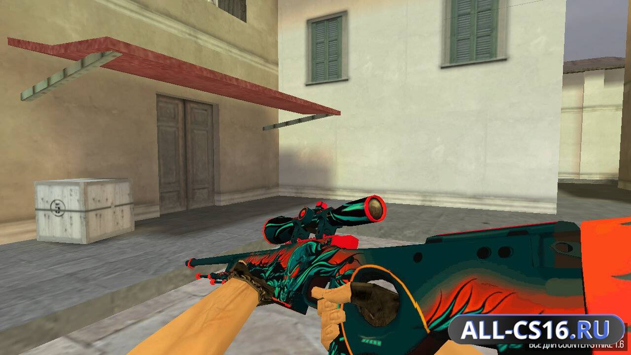 Модель оружия для CS 1.6 - AWP AWP | Volcano