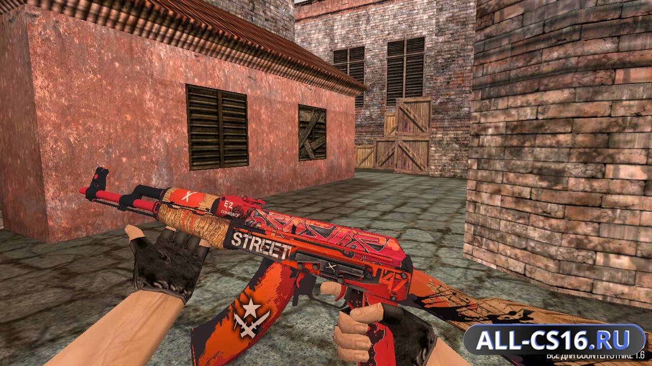 Модель оружия для CS 1.6 - AK-47 АК-47 | Ringleader