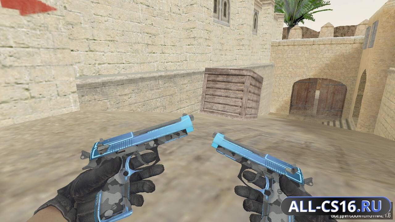 Модель оружия для CS 1.6 - Dual-Elites Dual Elites | Городской шок