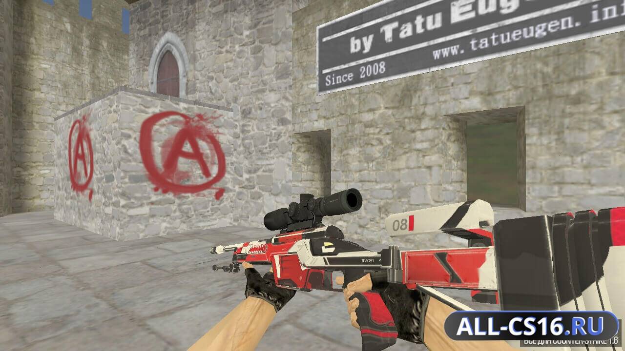 Модель оружия для CS 1.6 - Scout SSG 08 | Tracer