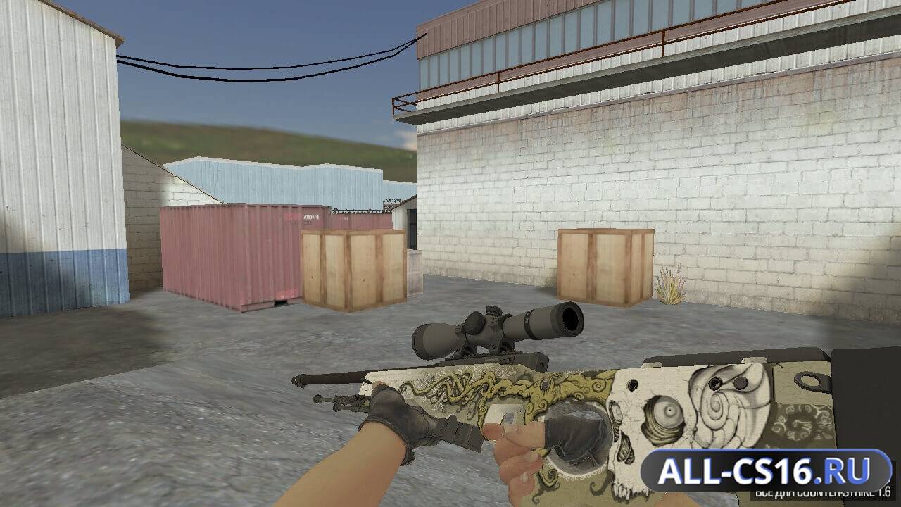 Модель оружия для CS 1.6 - AWP AWP | Бог червей