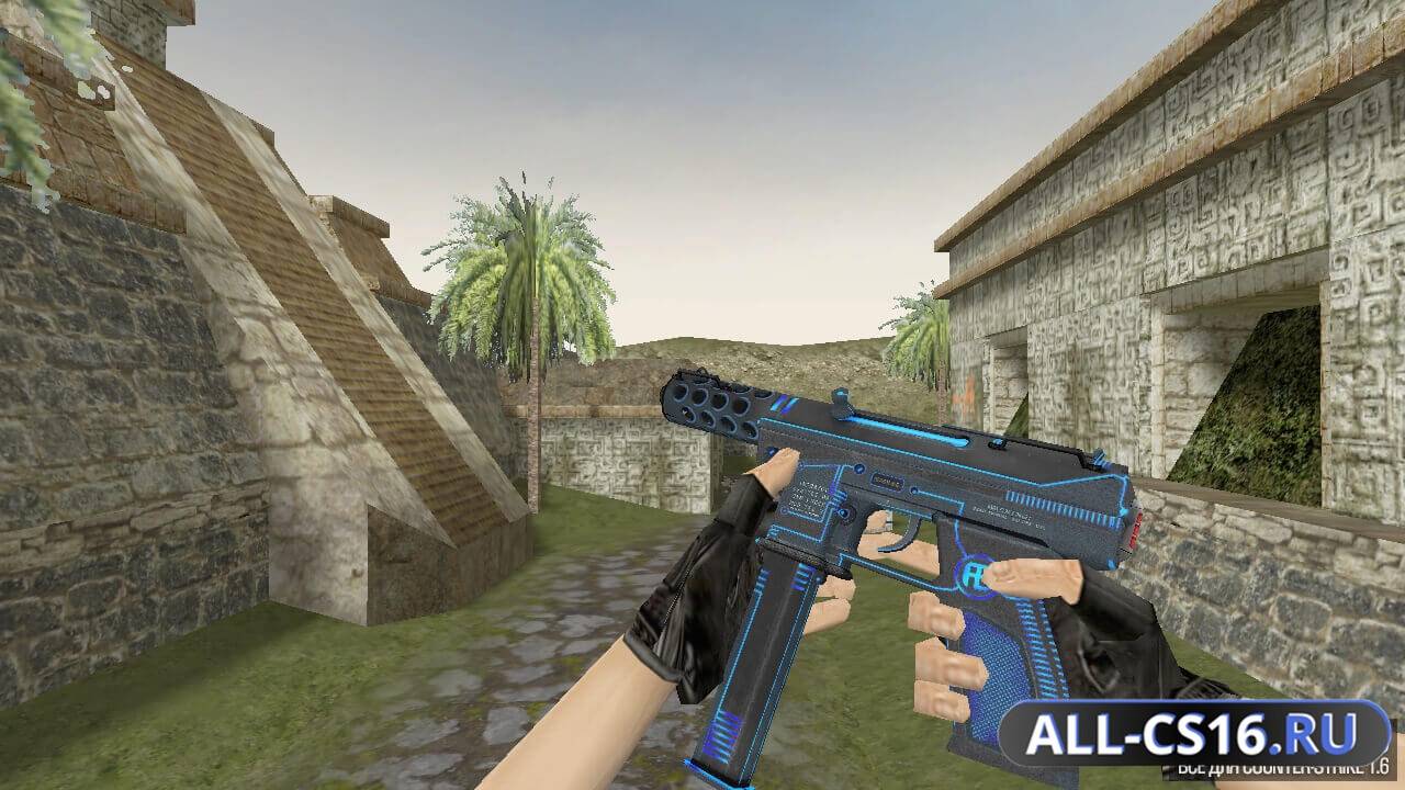 Модель оружия для CS 1.6 - TMP Tec-9 | Plasmax