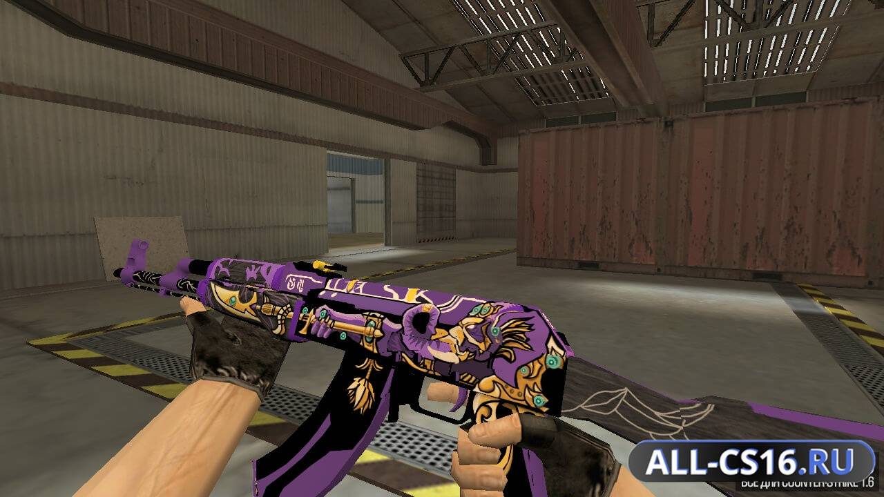 Модель оружия для CS 1.6 - AK-47 АК-47 | Ganesha