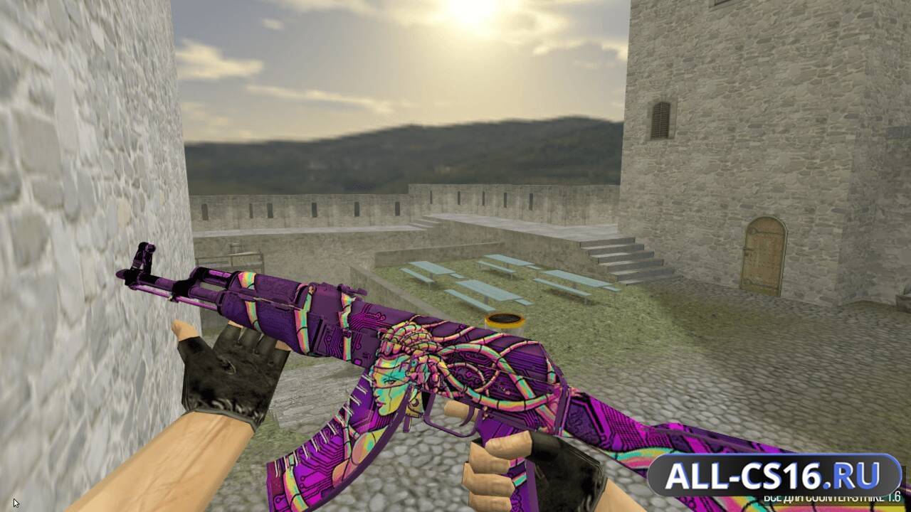 Модель оружия для CS 1.6 - AK-47 АК-47 | Neva