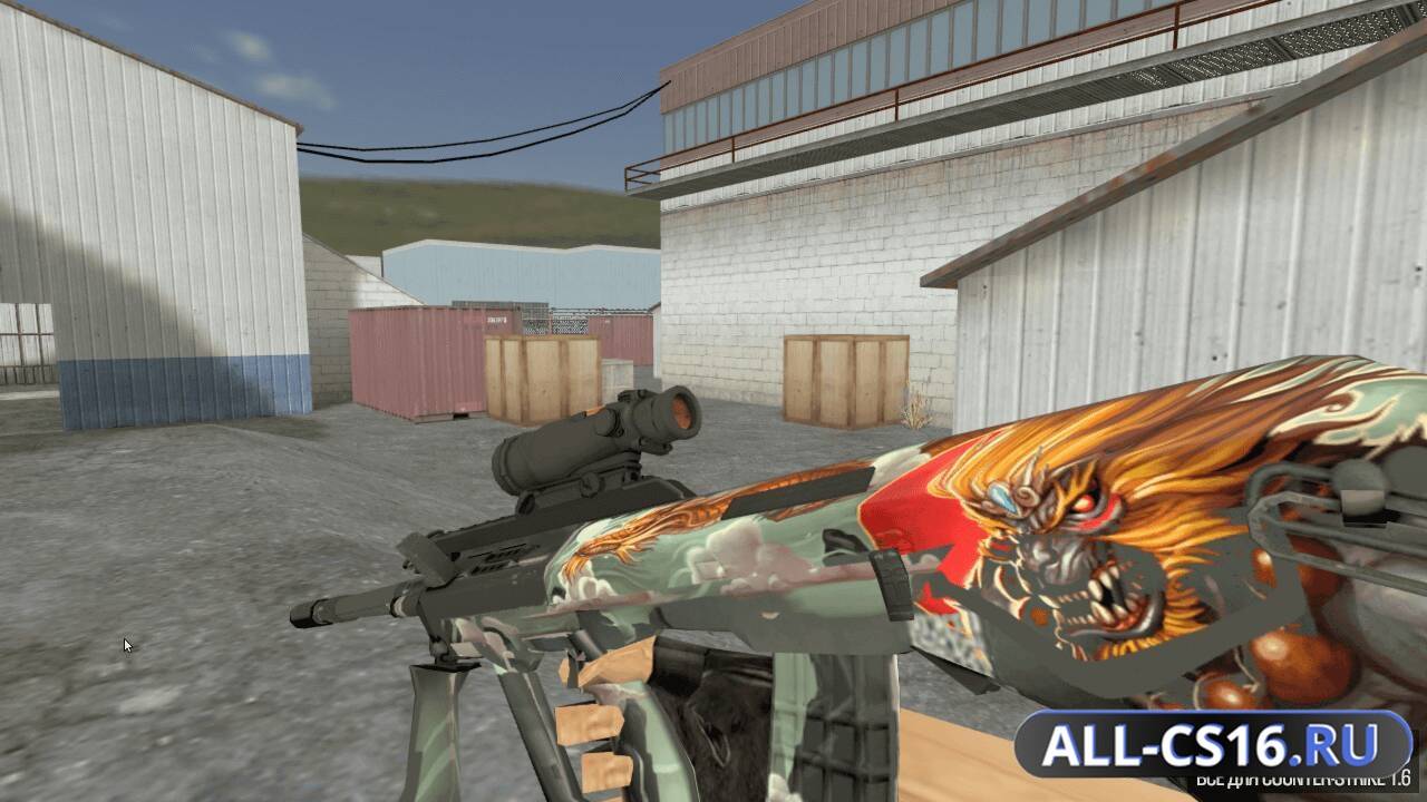 Модель оружия для CS 1.6 - AUG AUG | Azuro