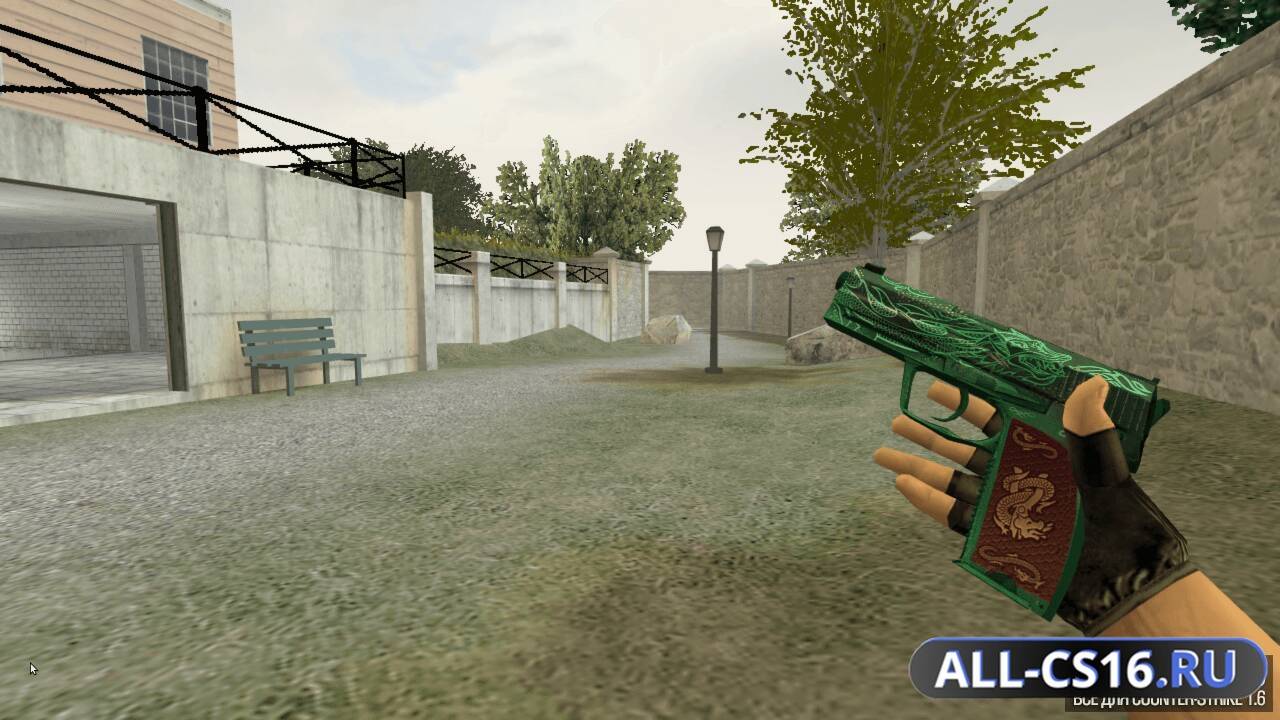 Модель оружия для CS 1.6 - USP USP | Dynasty Dragon