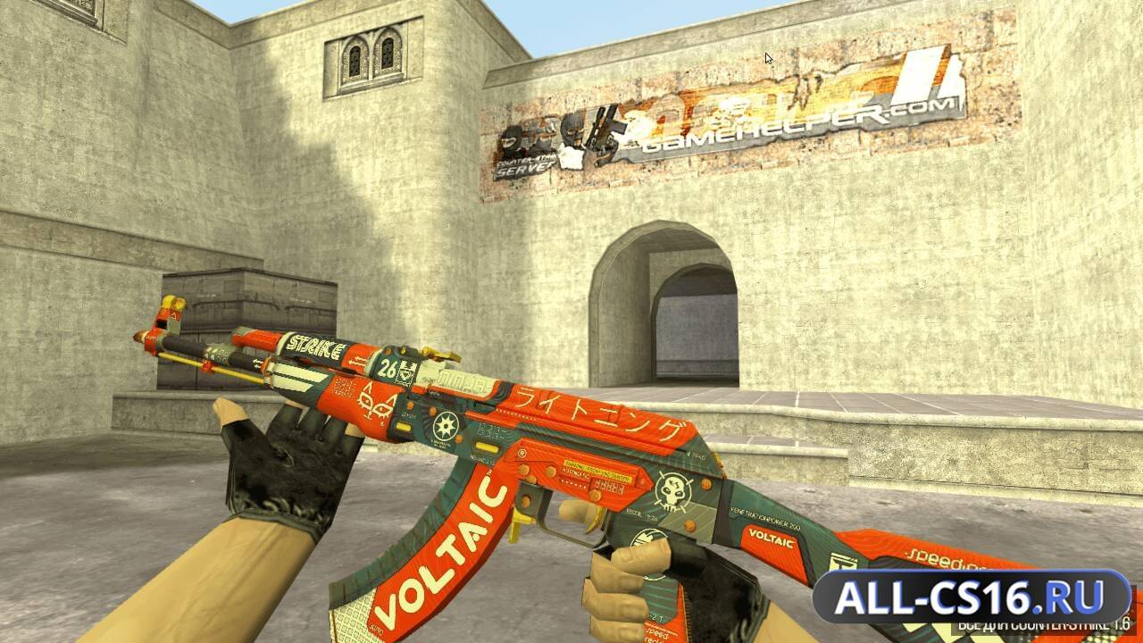 Модель оружия для CS 1.6 - AK-47 АК-47 | Кровавый спорт
