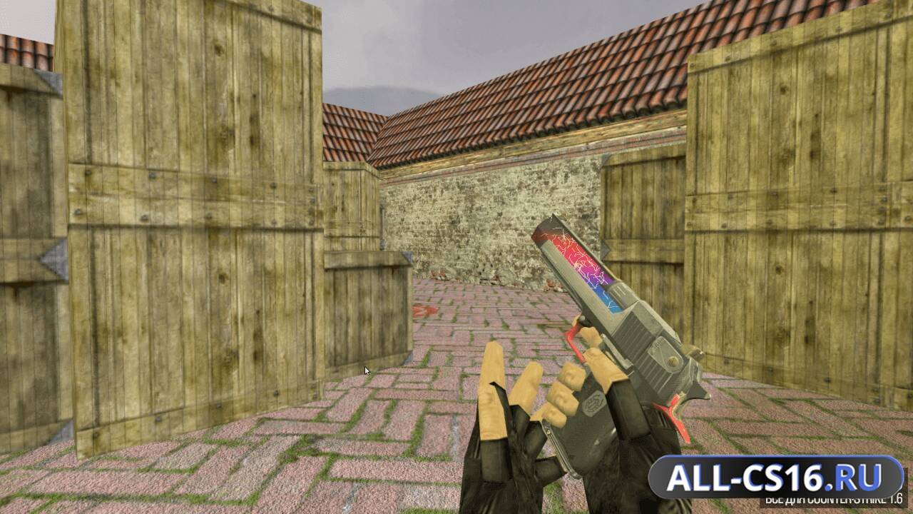 Модель оружия для CS 1.6 - Deagle Deagle | Overcharged Red