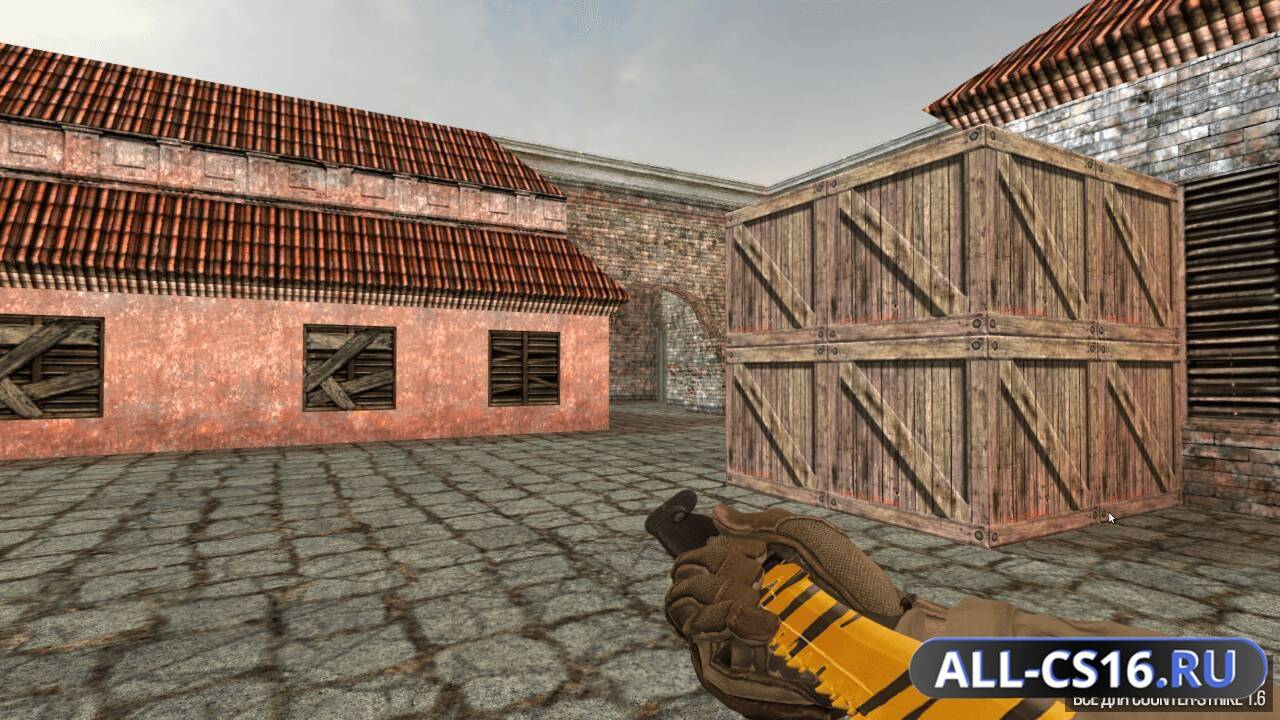 Модель оружия для CS 1.6 - Нож Боуи | Зуб Тигра