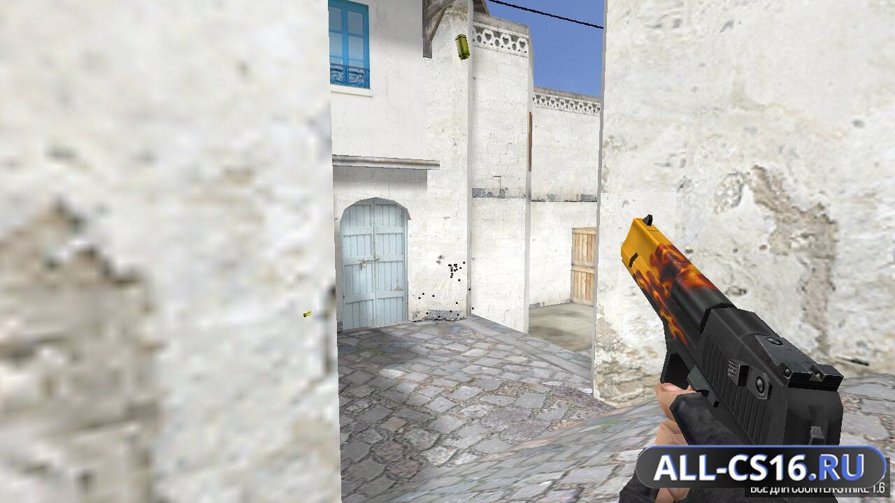 Модель оружия для CS 1.6 - Deagle Deagle | Пламя