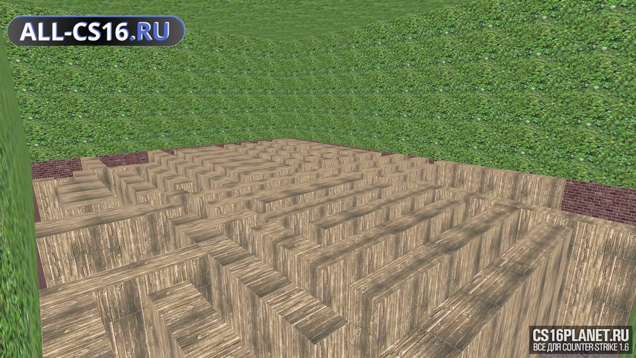 Карта «de_maze» для CS 1.6 для CS 1.6