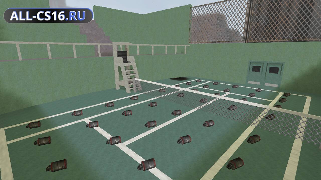 Карта «he_tennis» для CS 1.6 для CS 1.6