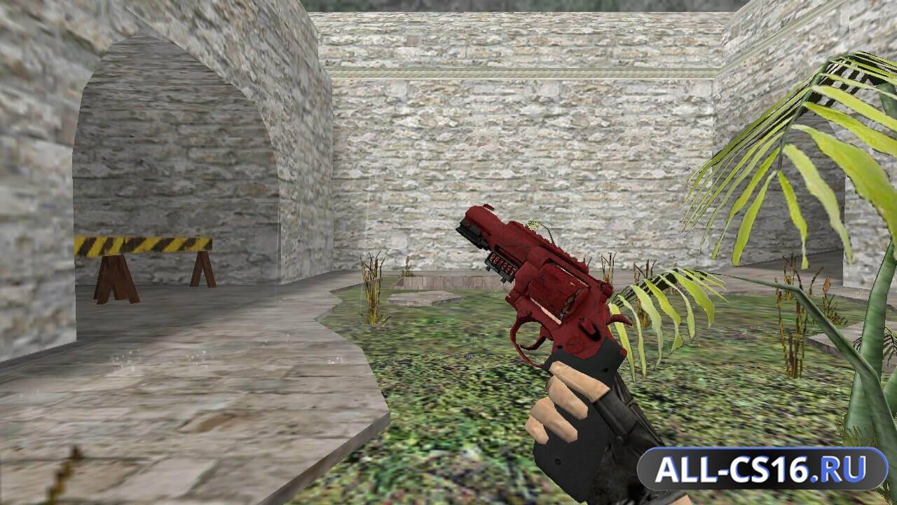 Модель оружия для CS 1.6 - Deagle Револьвер R8 | Кровавая паутина
