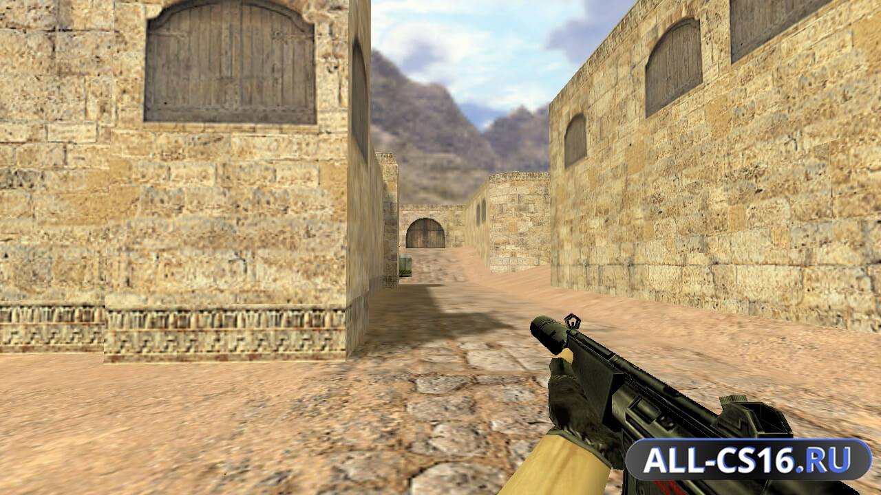 Модель оружия для CS 1.6 - MP5 MP5 с глушителем