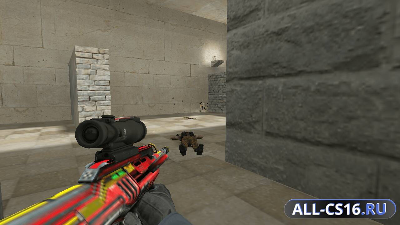 Модель оружия для CS 1.6 - AUG AUG | Сид Мид
