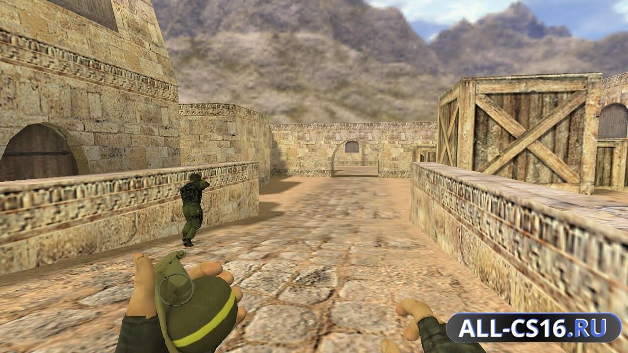 Модель оружия для CS 1.6 - Гранаты из CS GO