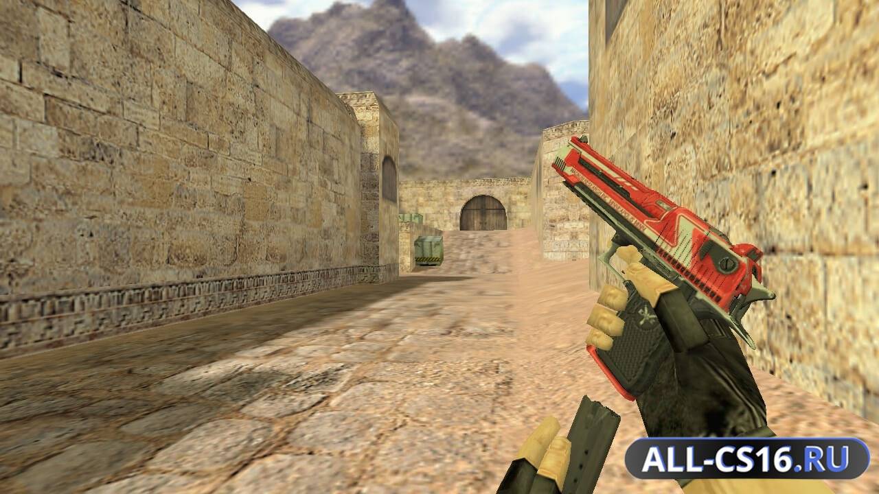 Модель оружия для CS 1.6 - Deagle Deagle | Код красный