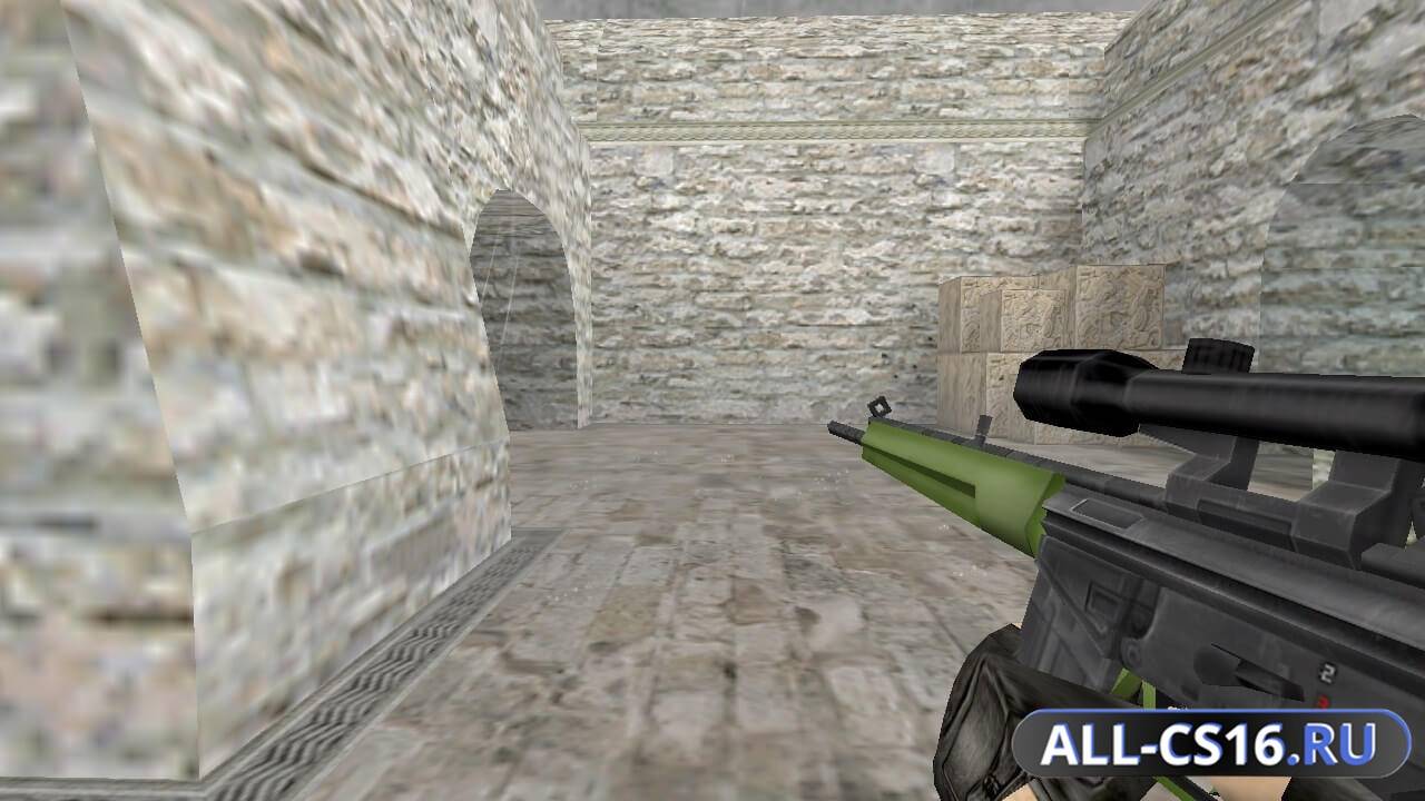 Модель оружия для CS 1.6 - G3SG1 G3SG1 | Олива