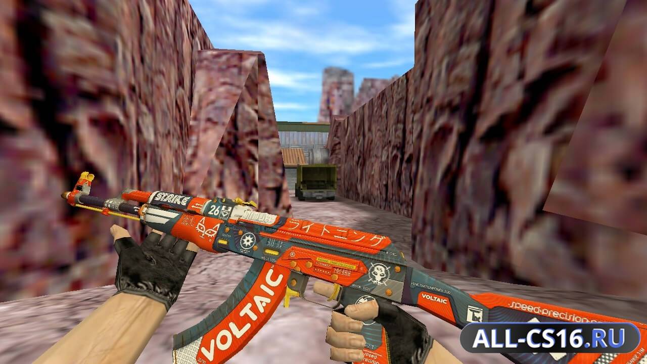 Модель оружия для CS 1.6 - AK-47 АК-47 | Кровавый спорт