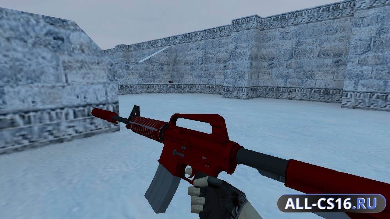 Модель оружия для CS 1.6 - M4A1 М4А1 | Хот-род