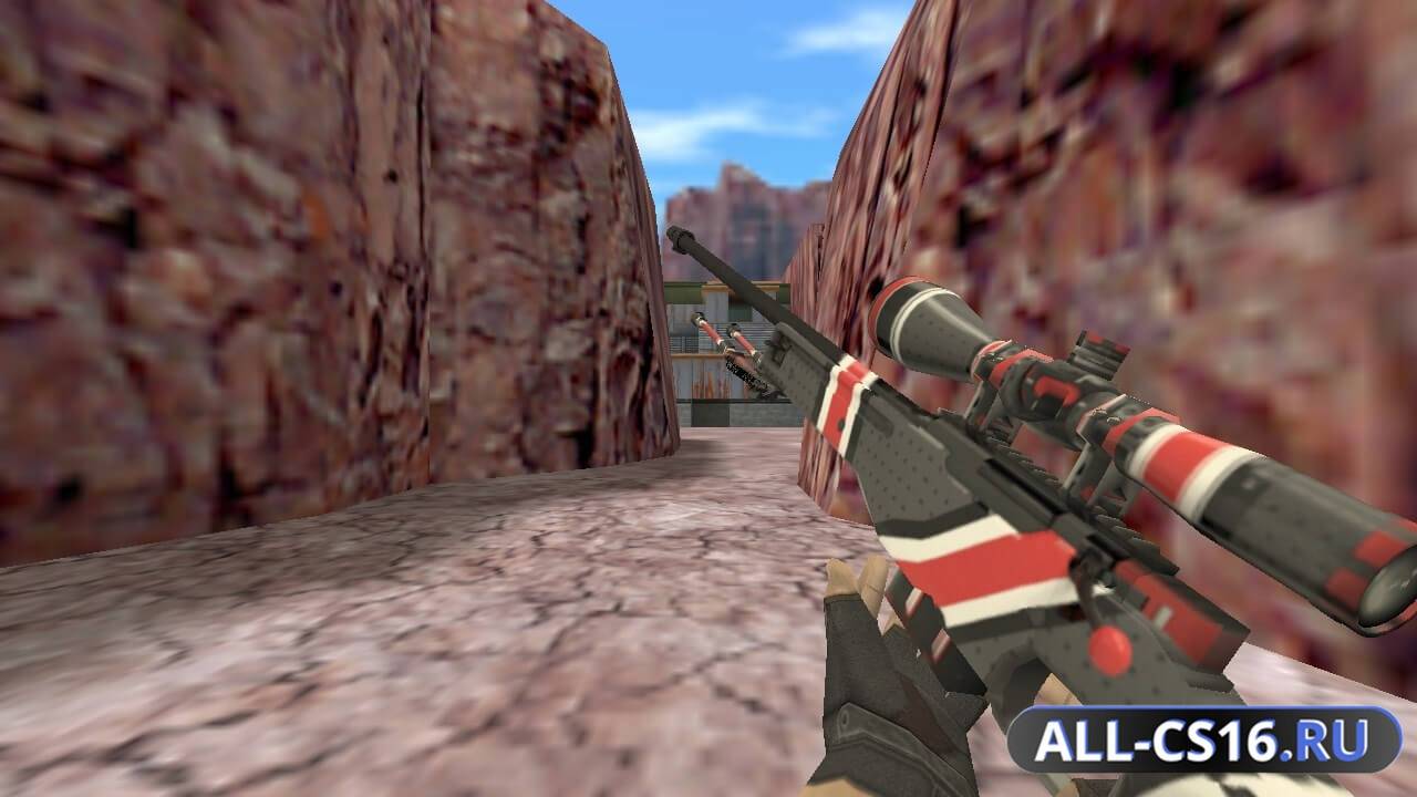 Модель оружия для CS 1.6 - AWP AWP | Millenium