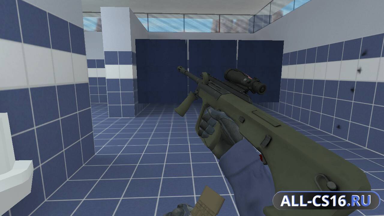 Модель оружия для CS 1.6 - AUG AUG из CS:GO
