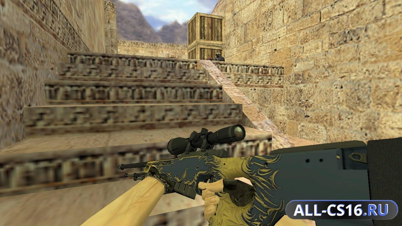 Модель оружия для CS 1.6 - AWP AWP | Боец