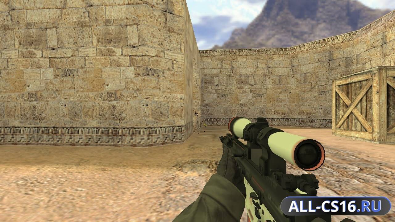 Модель оружия для CS 1.6 - SG-550 SCAR | Сайрекс