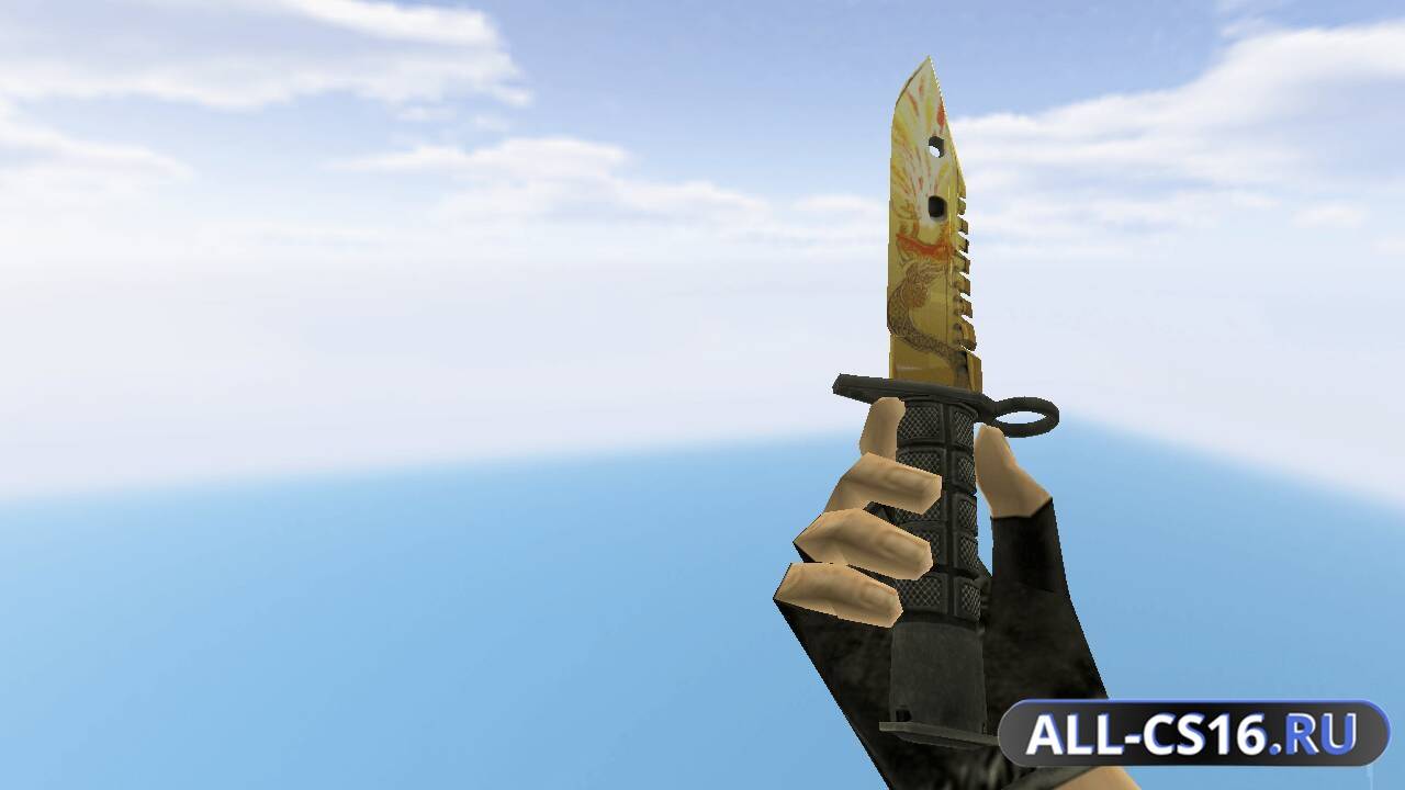 Модель оружия для CS 1.6 - Штык-нож М9 | Драгон Лор