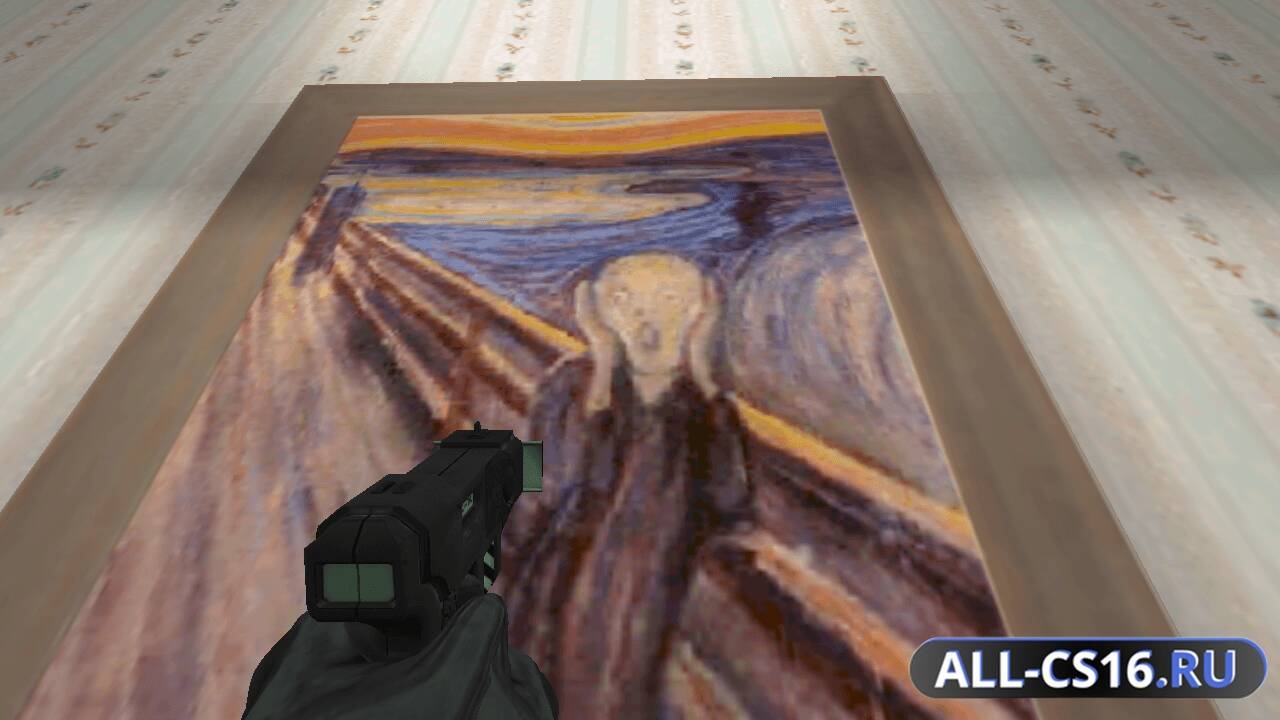 Модель оружия для CS 1.6 - Шокер Зевс из CS GO