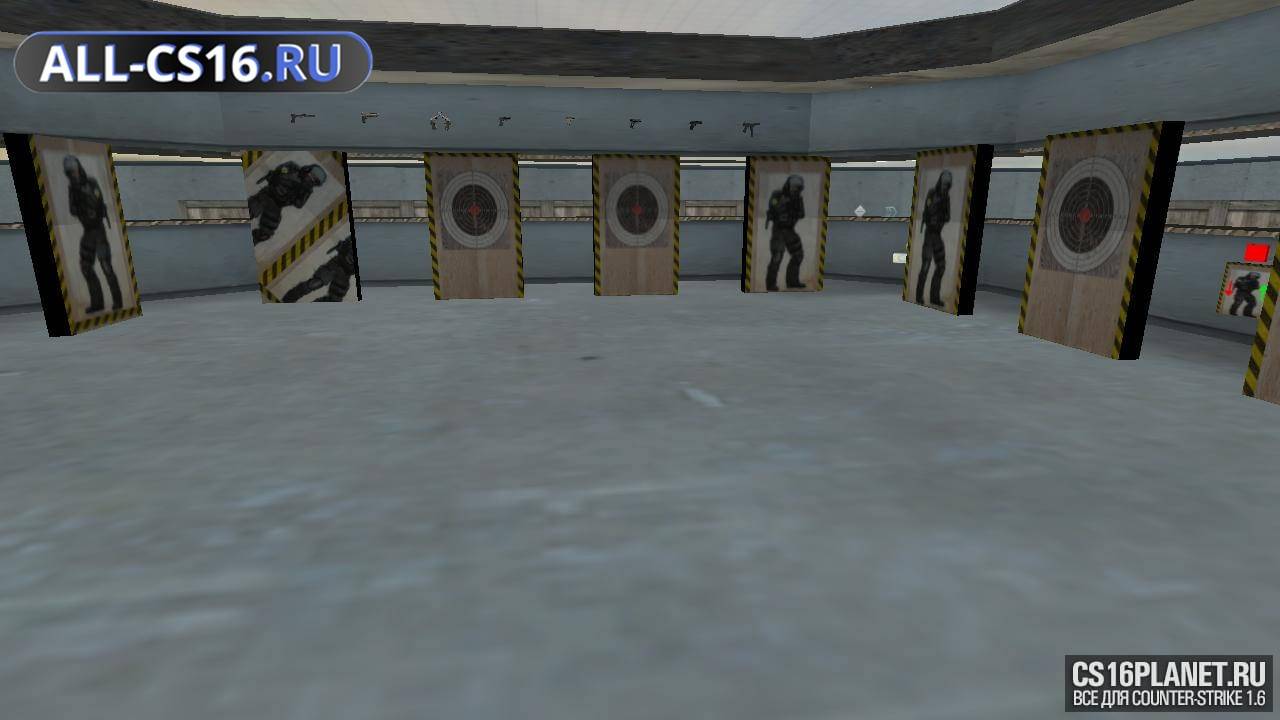 Карта «aim_botz » для CS 1.6 для CS 1.6