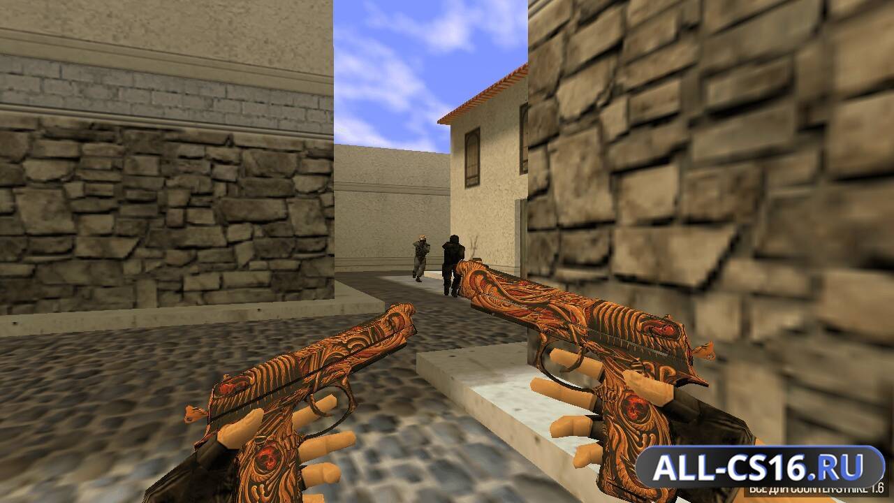Модель оружия для CS 1.6 - Dual-Elites Dual Berettas | DeadWood