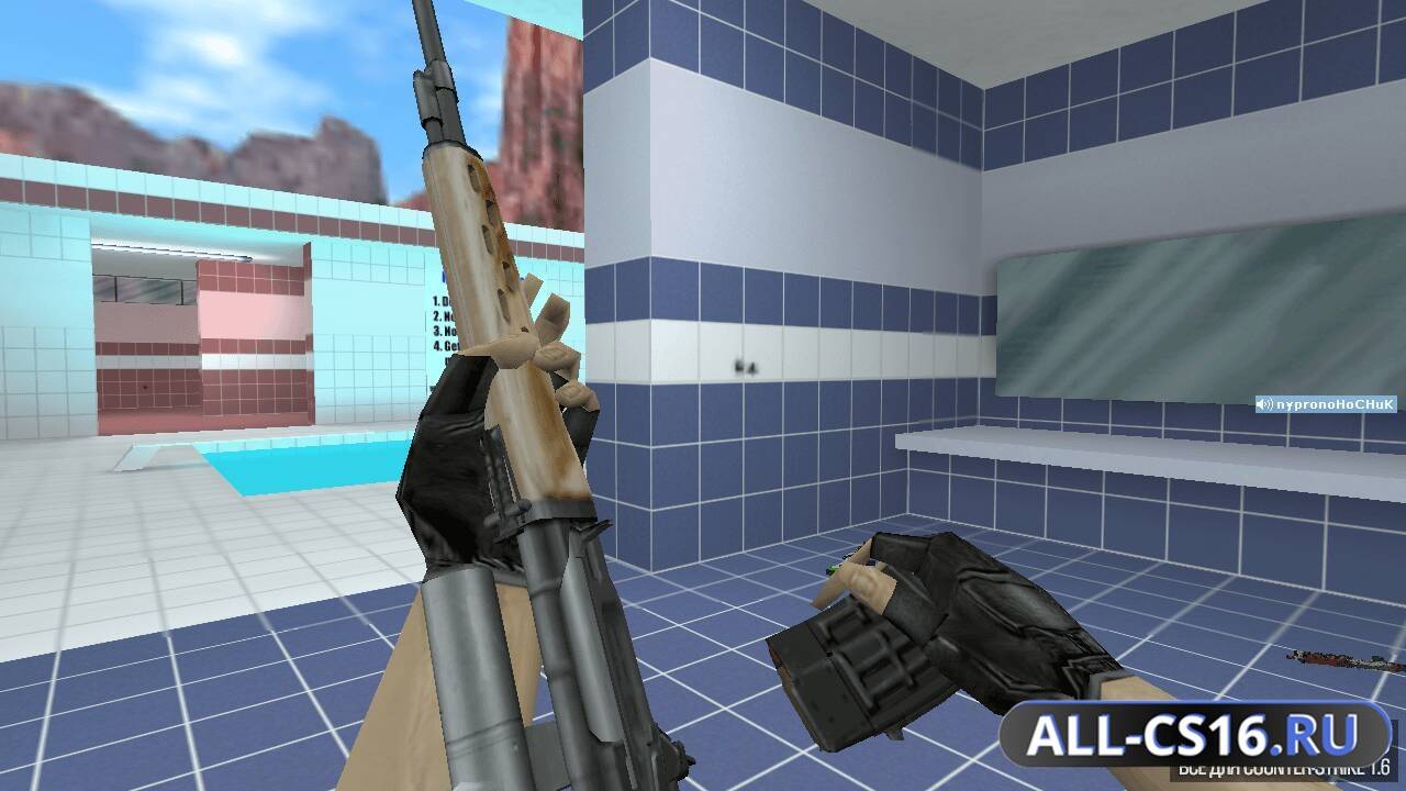 Модель оружия для CS 1.6 - G3SG1 G3SG1 | СВД