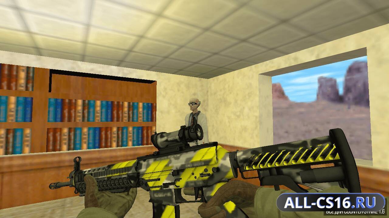 Модель оружия для CS 1.6 - SG-552 SG 553 | Neural