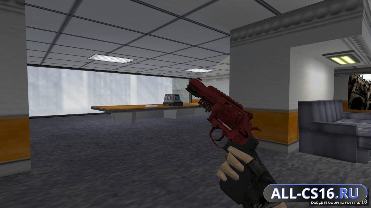 Модель оружия для CS 1.6 - Deagle R8 Revolver | Кровавая паутина
