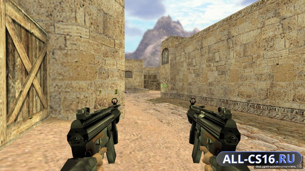Модель оружия для CS 1.6 - MP5 Dual MP5