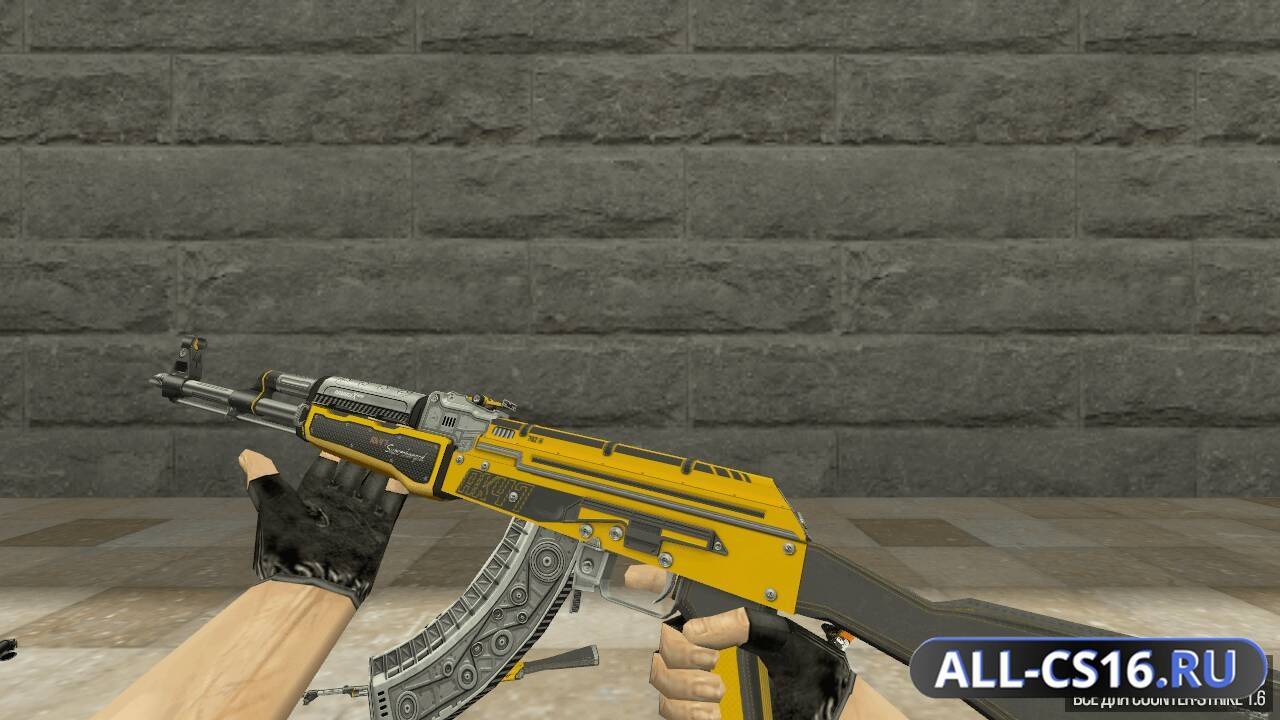 Модель оружия для CS 1.6 - AK-47 АК-47 | Инжектор