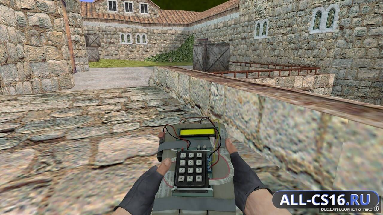 Модель оружия для CS 1.6 - Бомба C4 из CS:GO