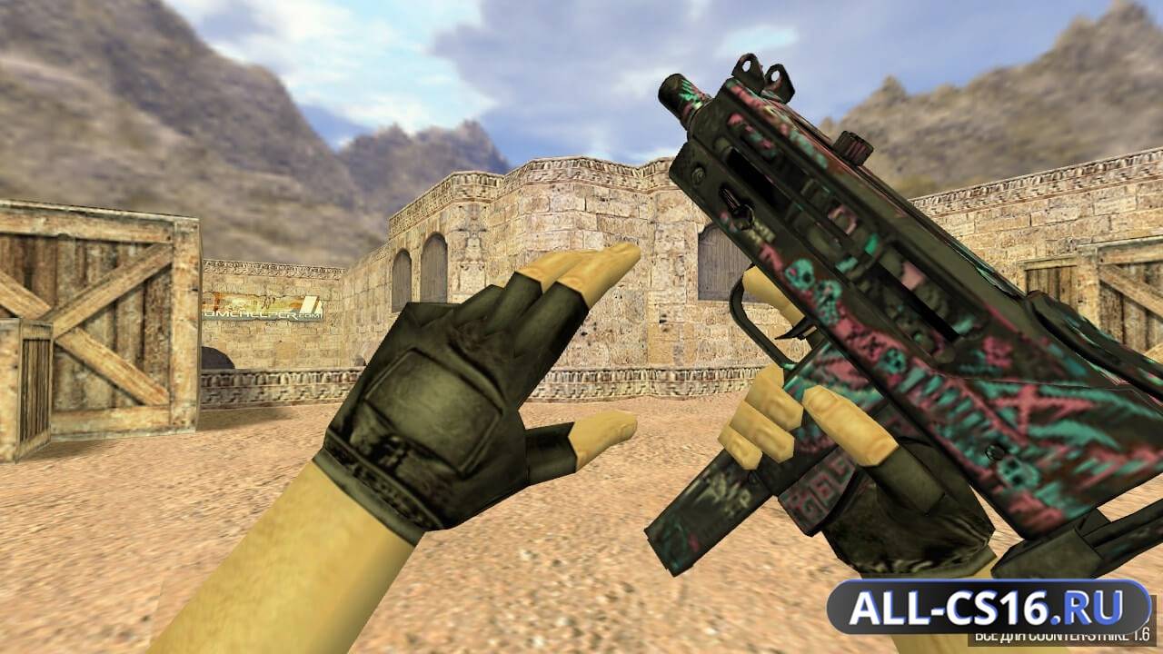 Модель оружия для CS 1.6 - MAC-10 MAC-10 | Псих