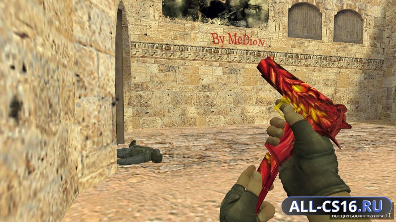 Модель оружия для CS 1.6 - Deagle Deagle | Судный День