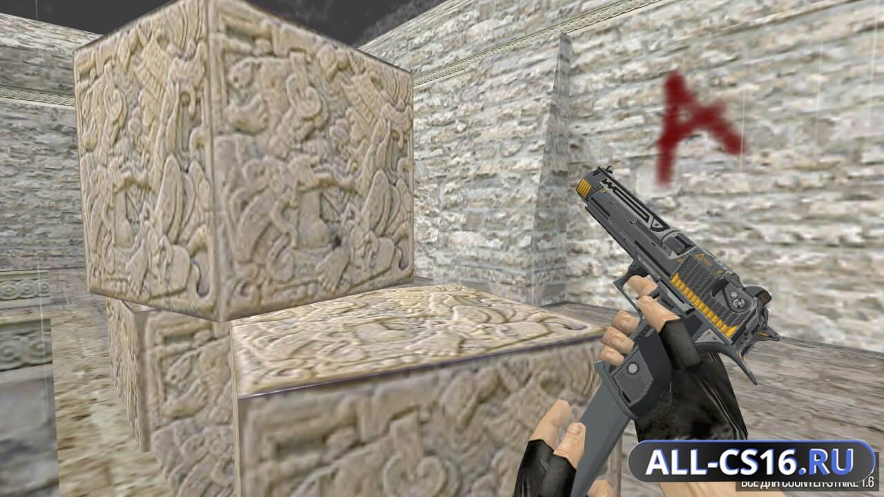 Модель оружия для CS 1.6 - Deagle Deagle | Cyberwanderer Black