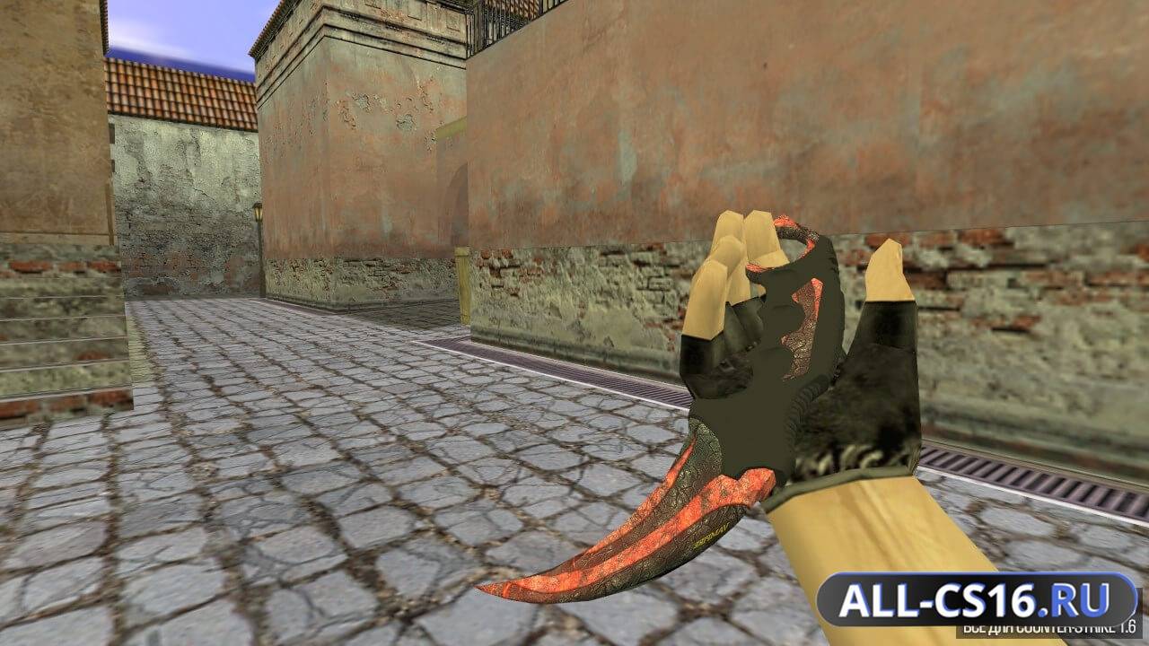 Модель оружия для CS 1.6 - Керамбит | Вампир