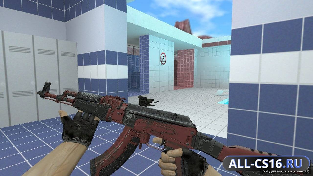Модель оружия для CS 1.6 - AK-47 АК-47 | Орбита, вер. 01